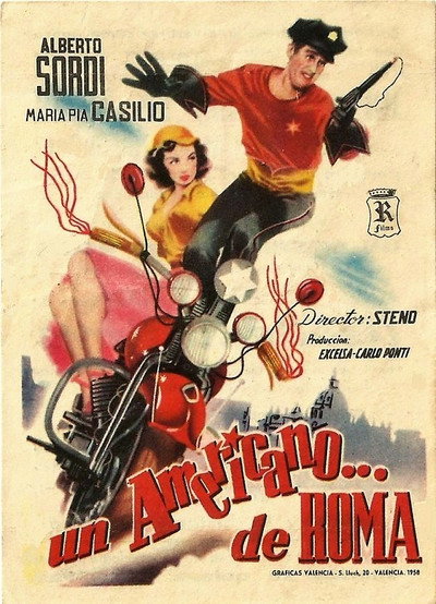 Póster de Un americano... de Roma