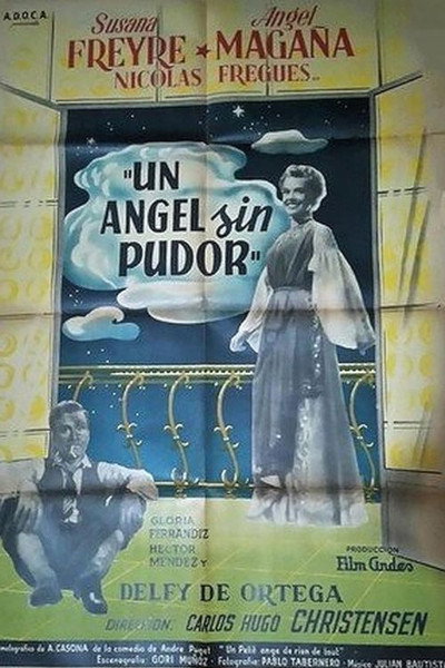 Póster de Un ángel sin pudor
