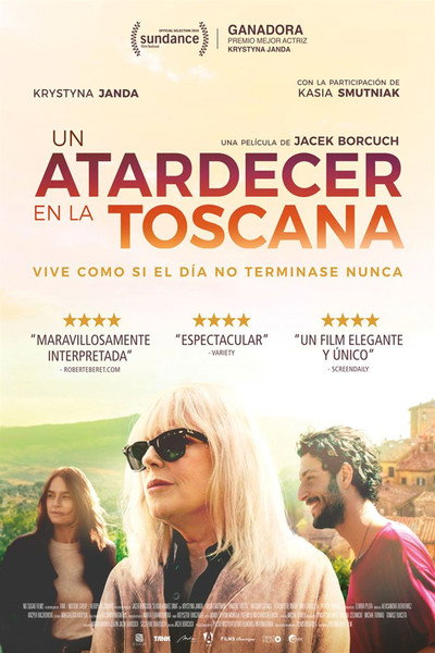 Póster de Un atardecer en la Toscana