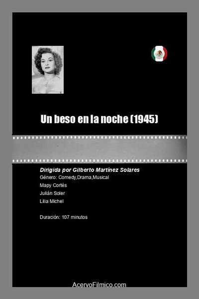 Póster de Un beso en la noche