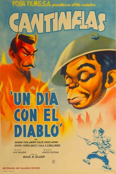 Póster de Un día con el diablo