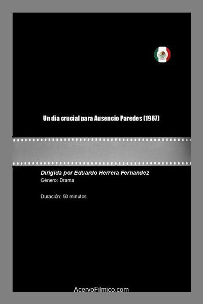 Póster de Un dia crucial para Ausencio Paredes