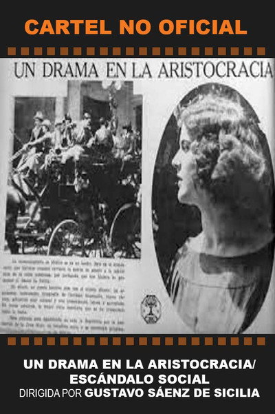 Póster de Un drama en la aristocracia
