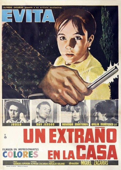 Póster de Un extraño en la casa