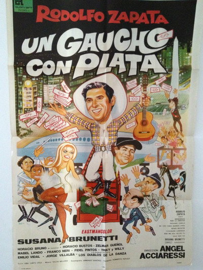 Póster de Un gaucho con plata
