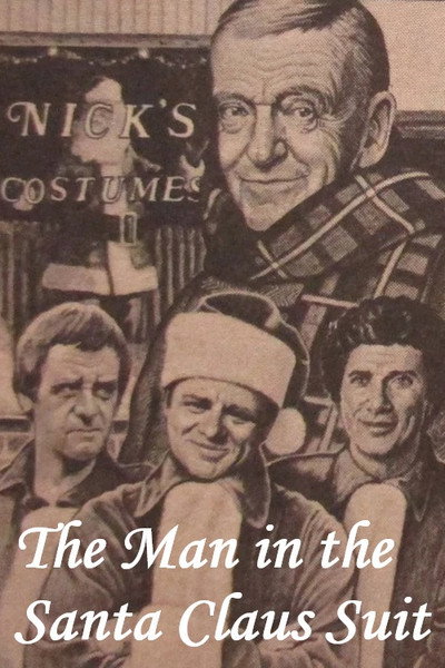 Póster de Un hombre vestido de Santa Claus