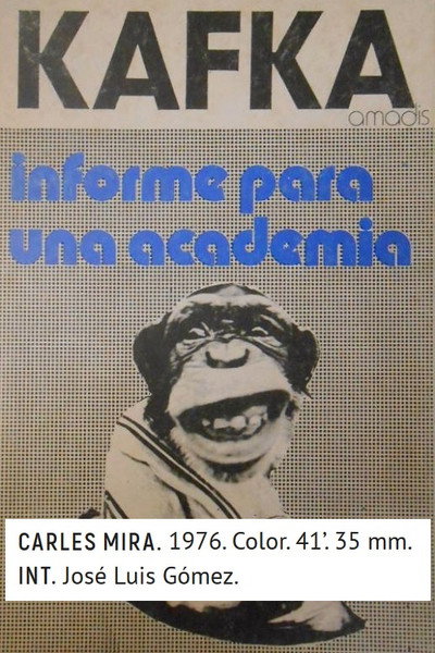 Póster de Un informe para una academia