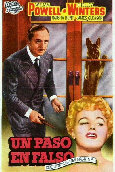 Póster de Un paso en falso