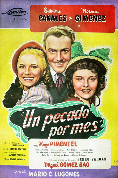 Póster de Un pecado por mes