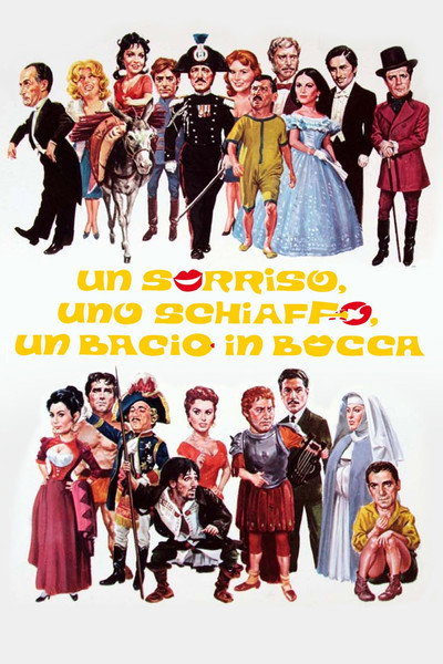 Póster de Un sorriso, uno schiaffo, un bacio in bocca