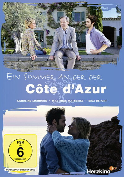 Póster de Un verano en la Costa Azul