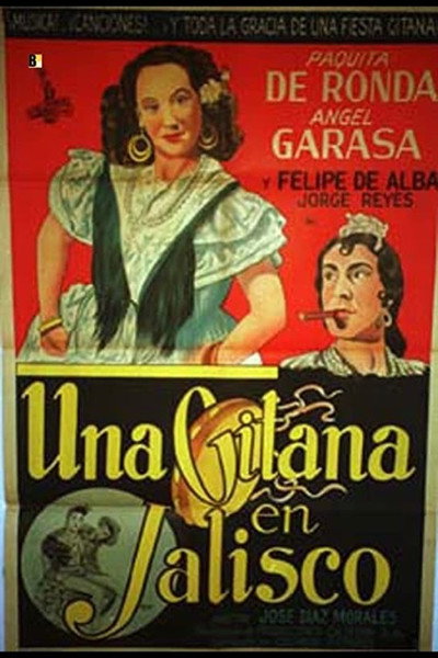 Póster de Una gitana en Jalisco