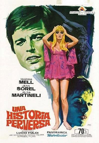 Póster de Una historia perversa