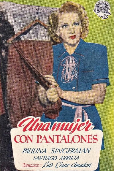 Póster de Una mujer con pantalones
