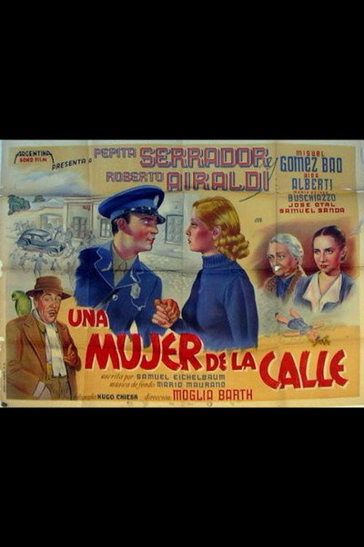 Póster de Una mujer de la calle