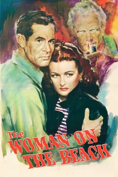 Póster de Una mujer en la playa