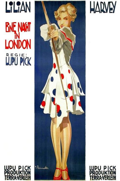 Póster de Una noche en Londres