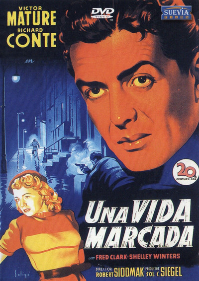 Póster de Una vida marcada