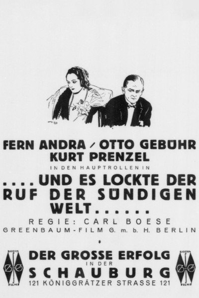 Póster de ...und es lockt ein Ruf aus sündiger Welt