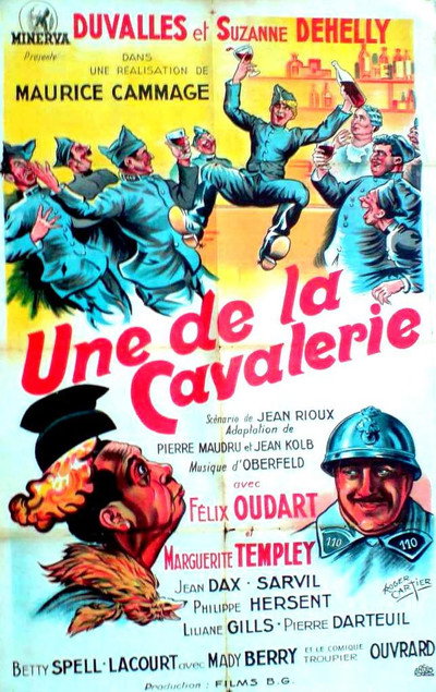 Póster de Une de la cavalerie