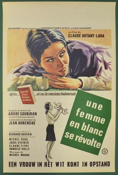 Póster de Une femme en blanc se révolte