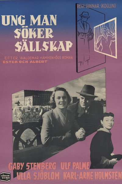 Póster de Ung man söker sällskap