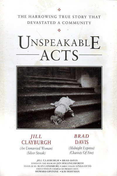 Póster de Unspeakable Acts