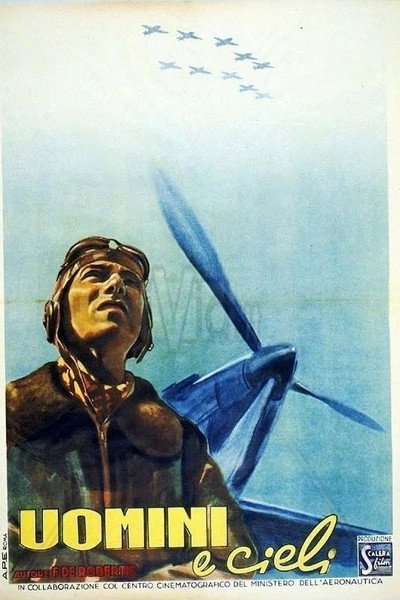 Póster de Uomini e cieli