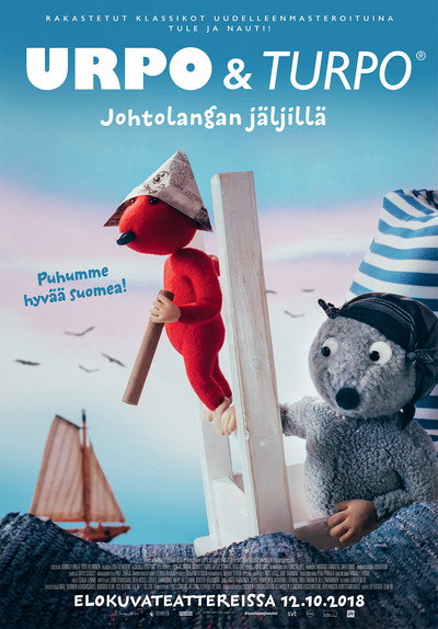 Póster de Urpo &amp; Turpo johtolangan jäljillä