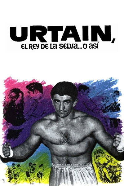 Póster de Urtain, el rey de la selva... o así