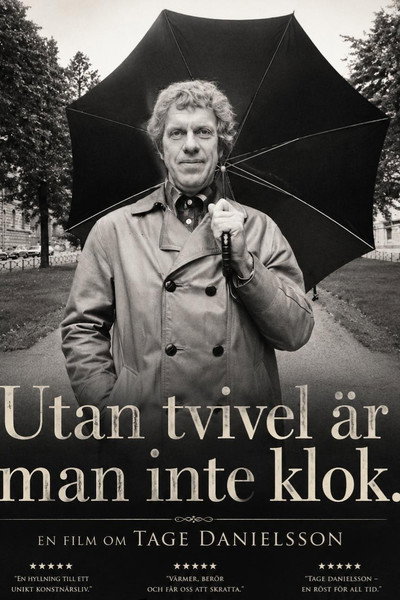 Póster de Utan tvivel är man inte klok - Tage Danielsson