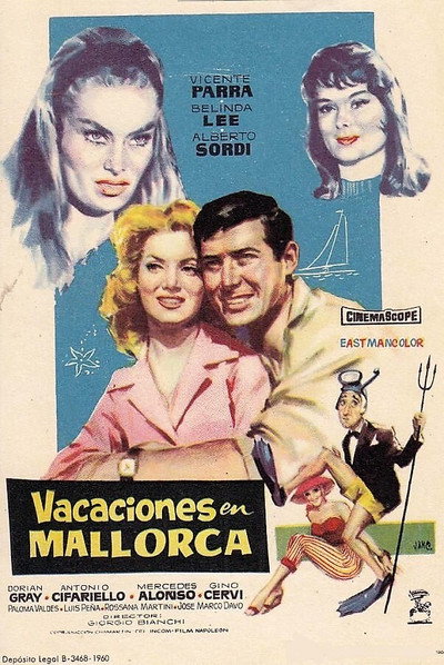 Póster de Vacaciones en Mallorca