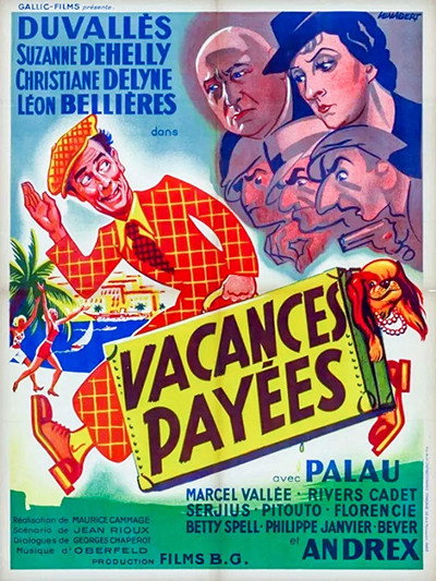 Póster de Vacances payées