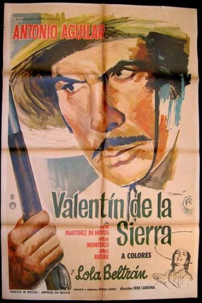 Póster de Valentín de la Sierra