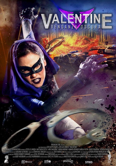 Póster de Valentine, venganza oscura