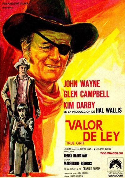 Póster de Valor de ley