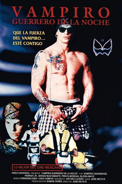 Póster de Vampiro, guerrero de la noche