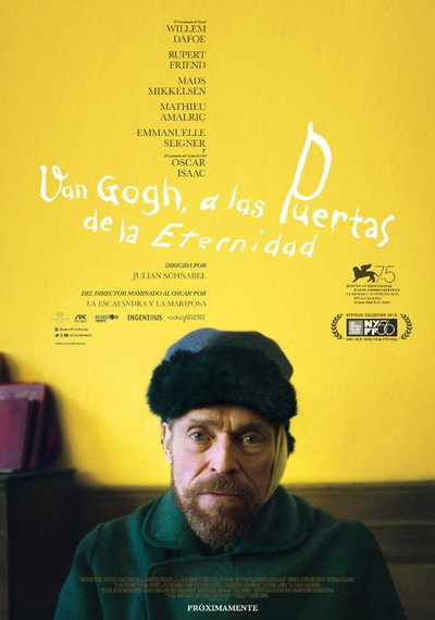 Póster de Van Gogh, a las puertas de la eternidad