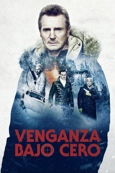 Póster de Venganza bajo cero