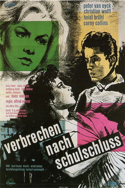 Póster de Verbrechen nach Schulschluß