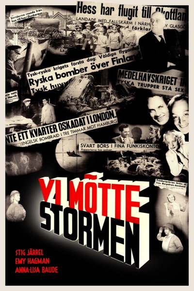 Póster de Vi mötte stormen