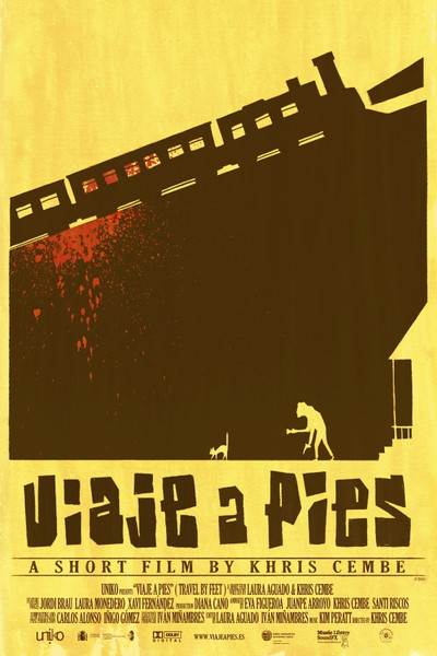 Póster de Viaje a pies