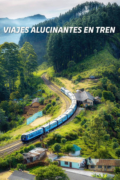 Póster de Viajes Alucinantes en Tren