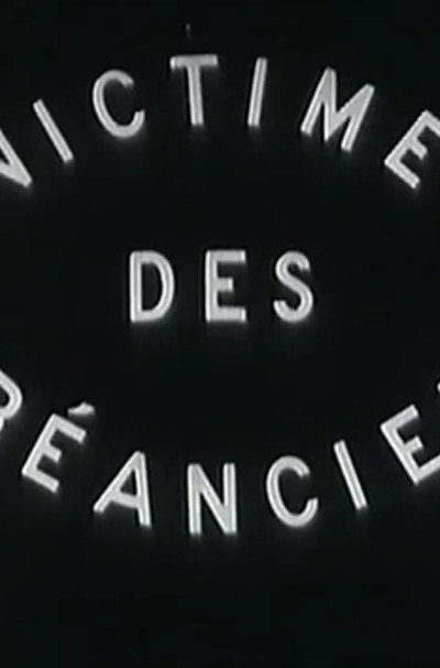 Póster de Victime des créanciers