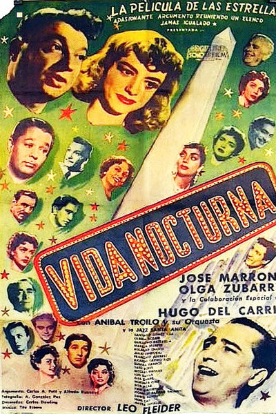Póster de Vida nocturna