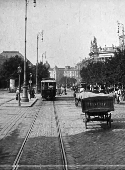 Póster de Vienne en tramway