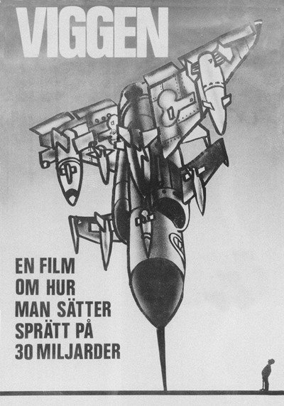 Póster de Viggen 37: - ett militärplans historia