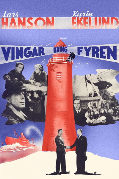 Póster de Vingar kring fyren