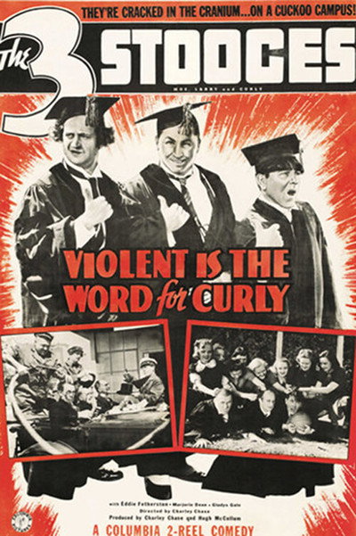 Póster de Violent Is the Word for Curly