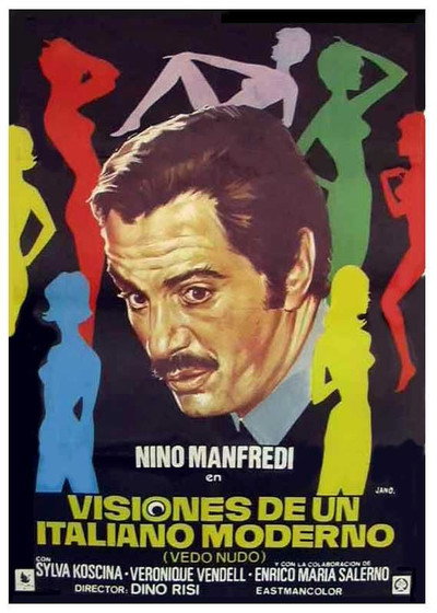 Póster de Visiones de un italiano moderno